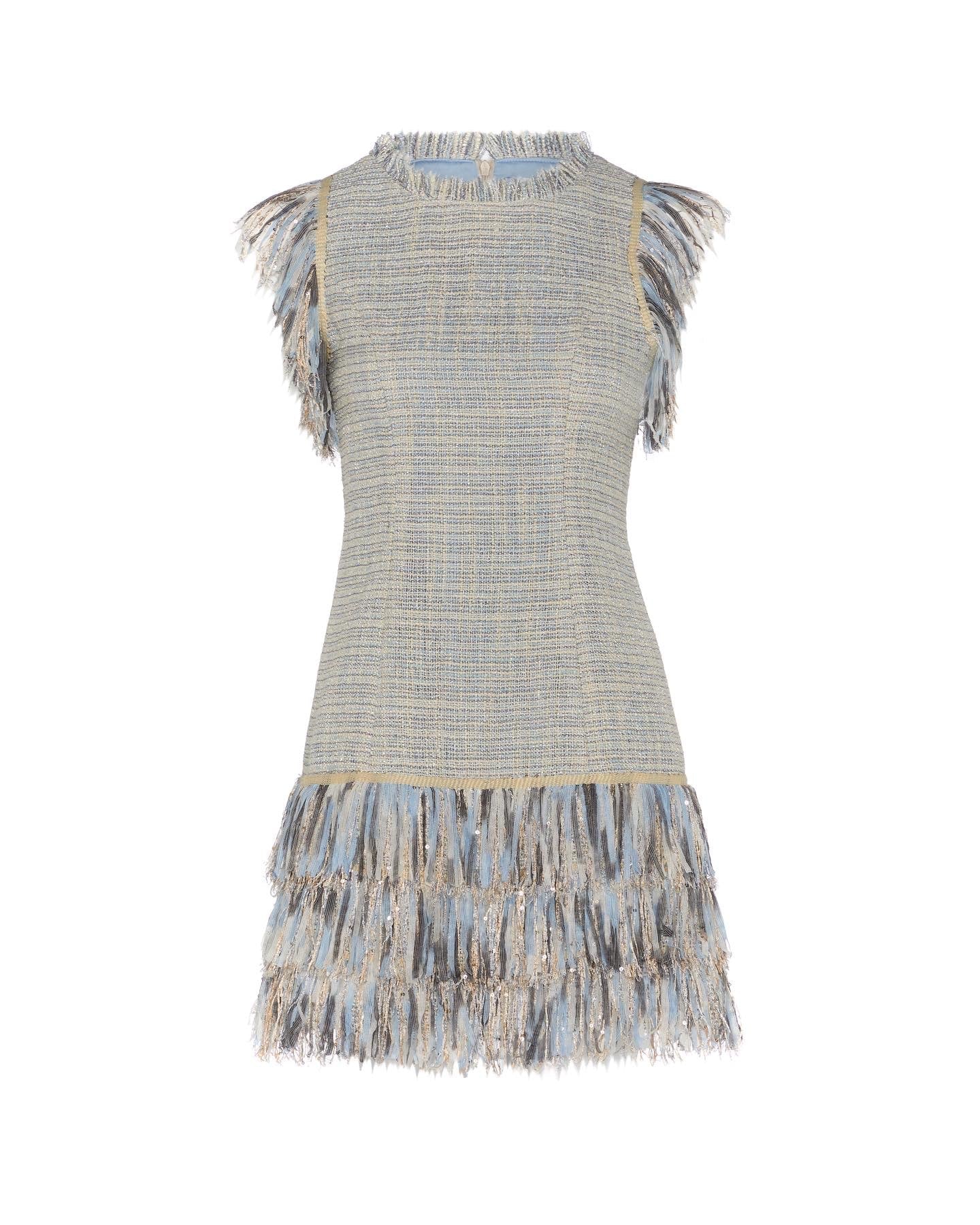 Audrey Tweed Mini Dress - TweedLaBelAudrey Tweed Mini Dresstweedjackettweed