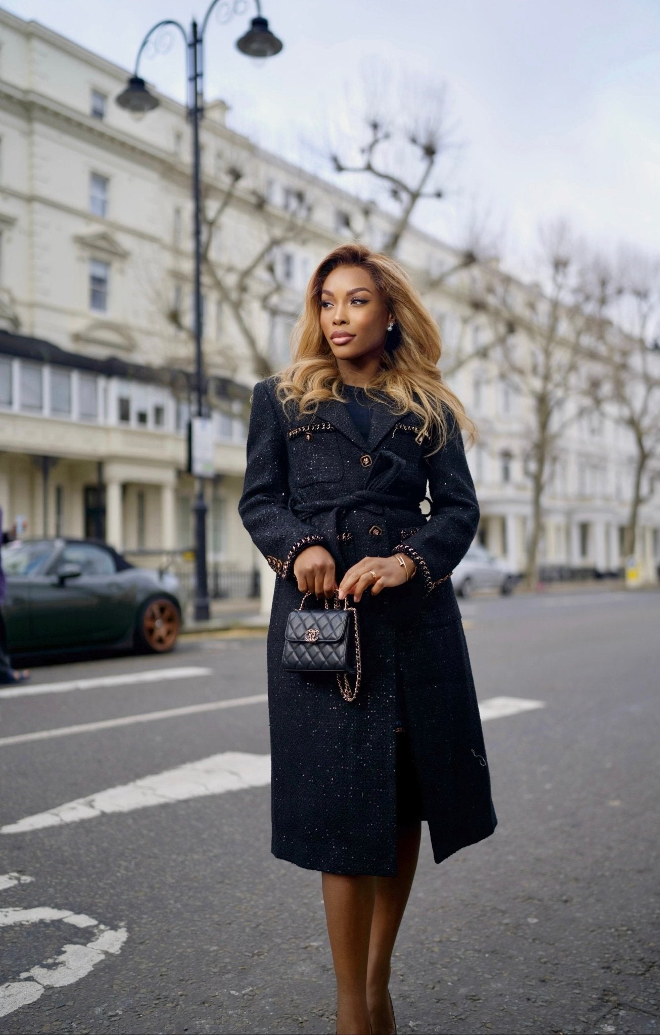 Florence Tweed Coat - TweedLaBelFlorence Tweed Coattweedjackettweed