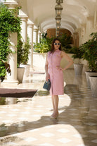 Katherine Pink Tweed Dress - TweedLaBelKatherine Pink Tweed Dresstweedjackettweed