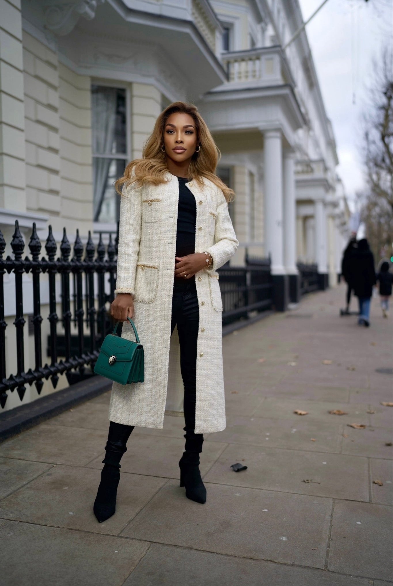 Layla tweed Coat - TweedLaBelLayla tweed Coattweedjackettweed