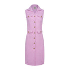 Katherine Pink Tweed Dress - TweedLaBelKatherine Pink Tweed Dresstweedjackettweed