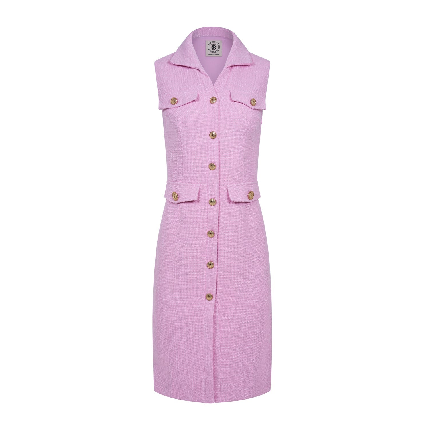 Katherine Pink Tweed Dress - TweedLaBelKatherine Pink Tweed Dresstweedjackettweed